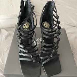 Vince Camuto cage heels 9.5